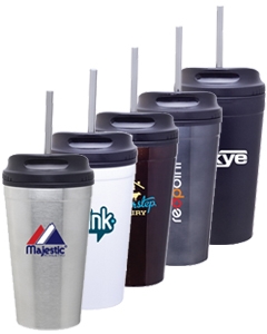 Spirit 16 oz. Stainless Steel Tumbler with Plastic Liner